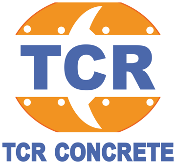 TCR Concrete logo