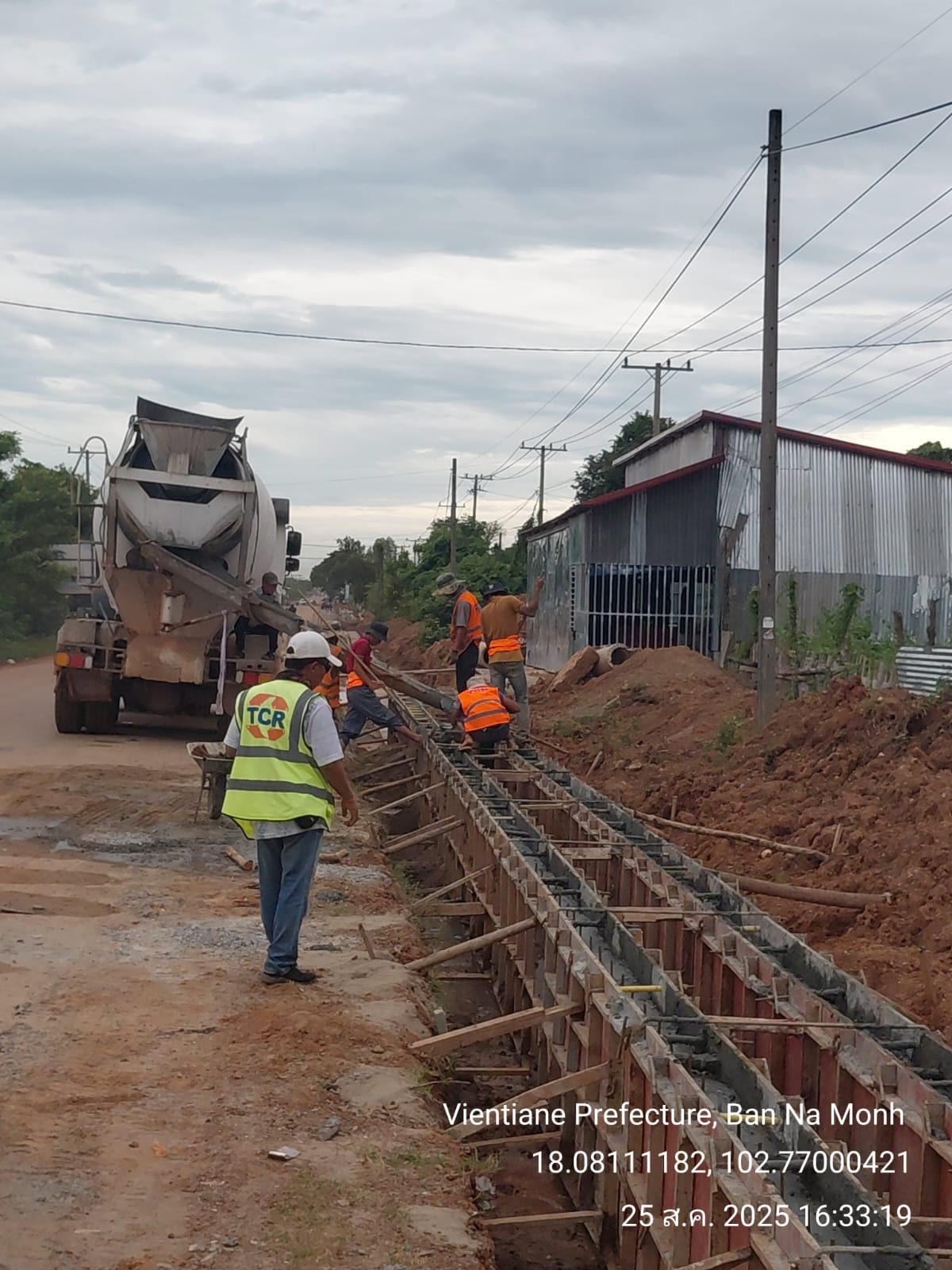 TCR road restoration works on National Road No. 13 South